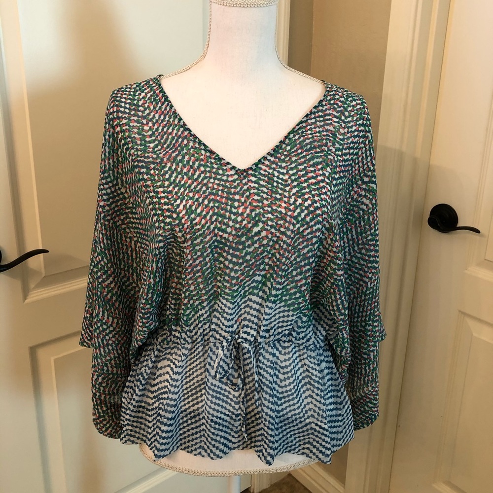 CAbi multi colored top